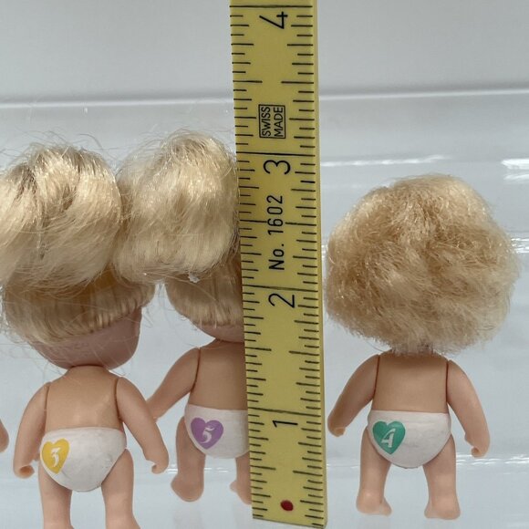 4 VINTAGE 1990 QUINTS TYCO REPLACEMENT DOLLS BLONDE HAIR BLUE EYES - Picture 4 of 12
